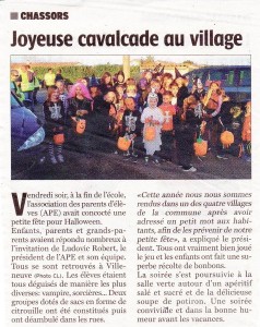 Charente libre du 22/10/2014